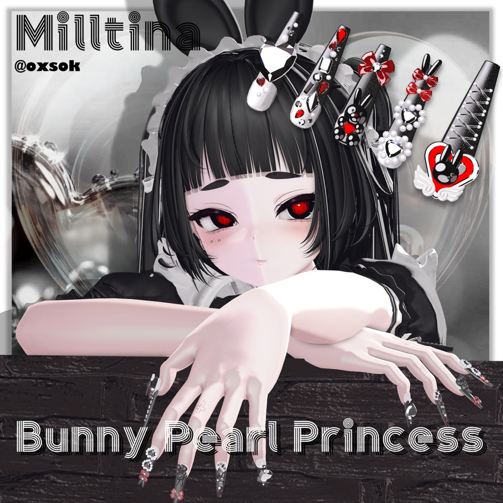 🌟SALE🌟18アバター対応🐰Bunny Pearl Princess【MA対応】