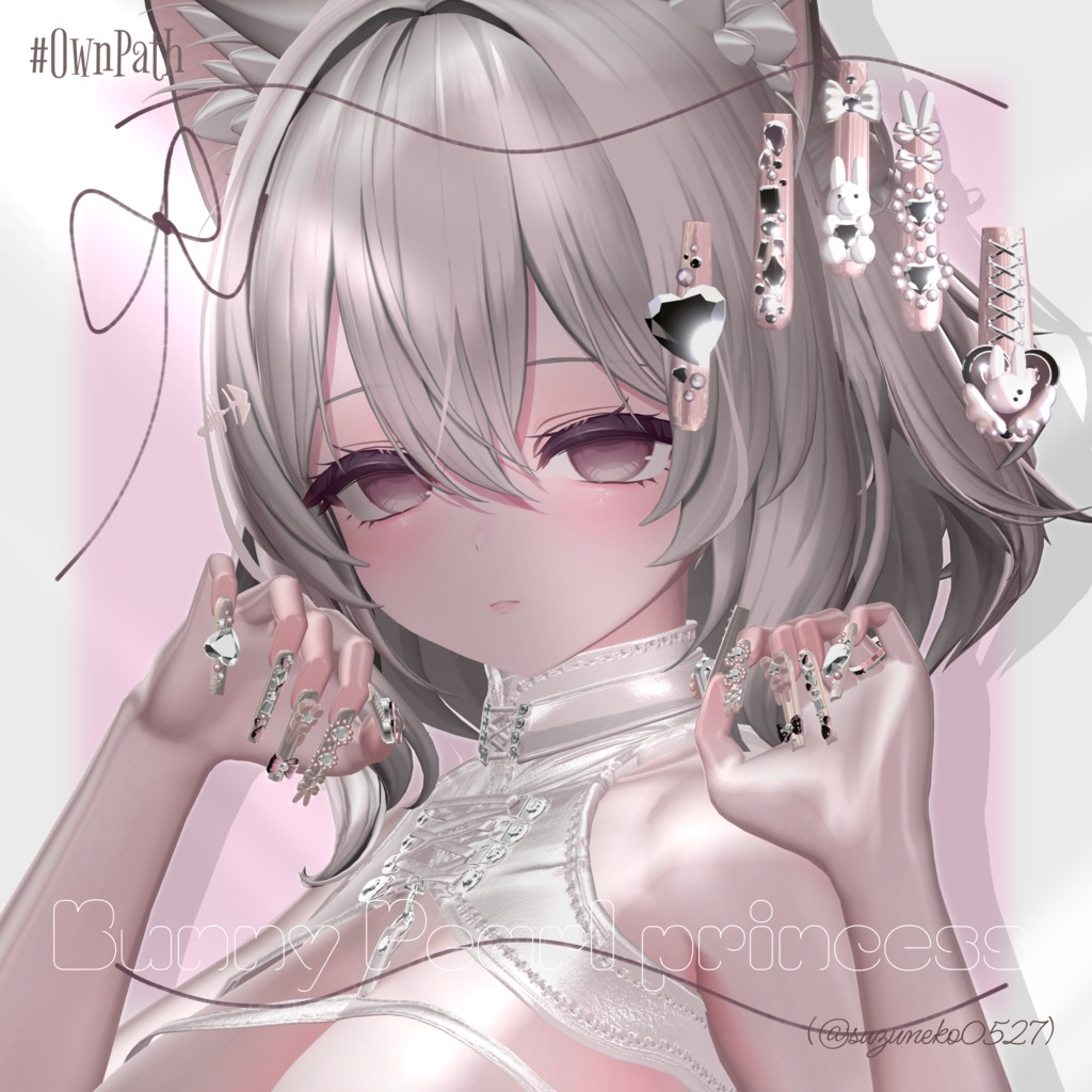 【14アバター対応】Bunny Pearl Princess【MA対応】