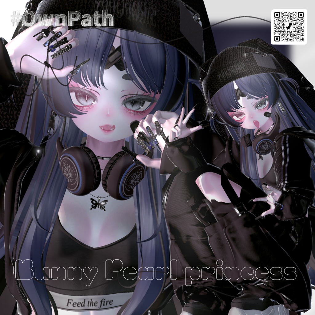 【14アバター対応】Bunny Pearl Princess【MA対応】