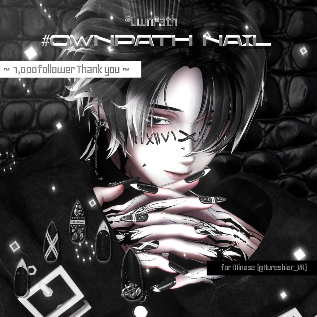 【20アバター対応】1,000人大感謝naill【MA対応】