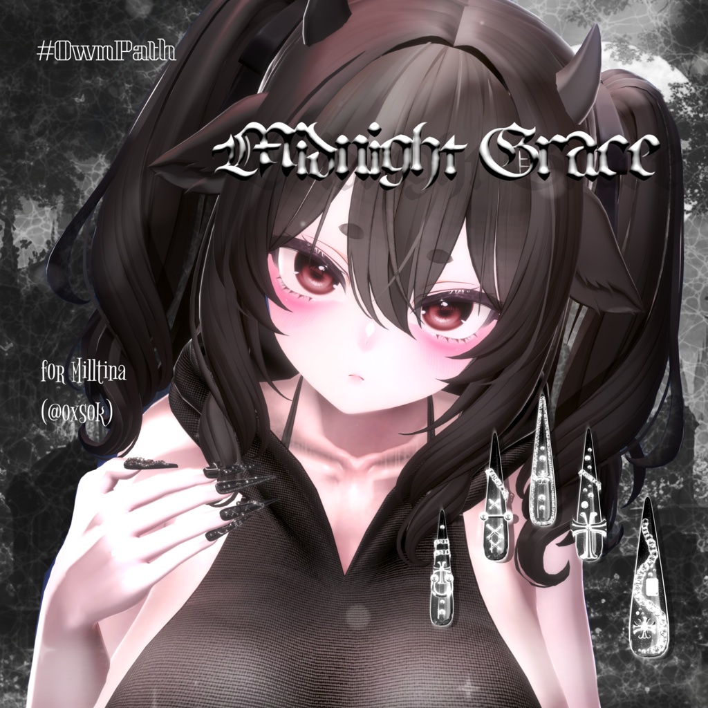 【ミルティナ対応】5種類Nail Pack【MA対応】