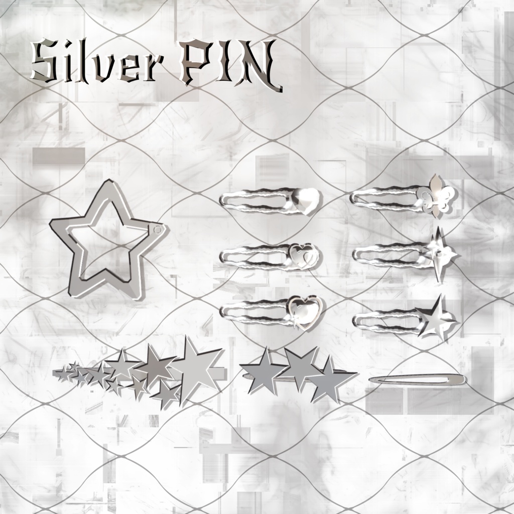Silver PIN【10種類PACK】