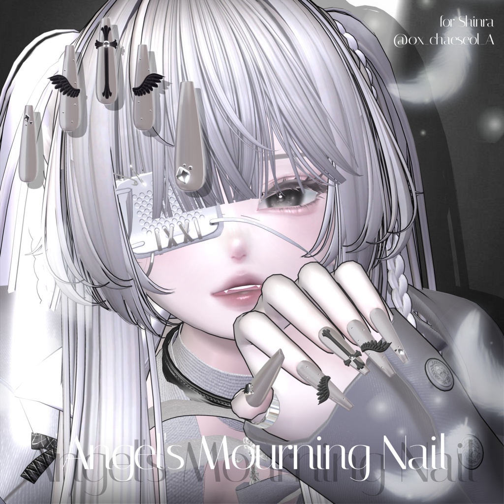 20アバター対応🪽Angels Mourning Nail☦︎︎【MA対応】