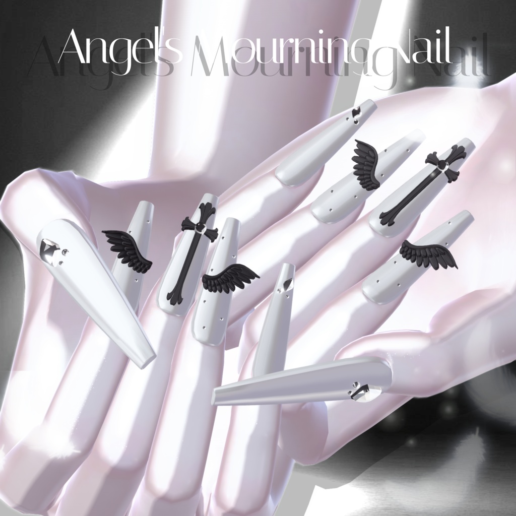 20アバター対応🪽Angels Mourning Nail☦︎︎【MA対応】