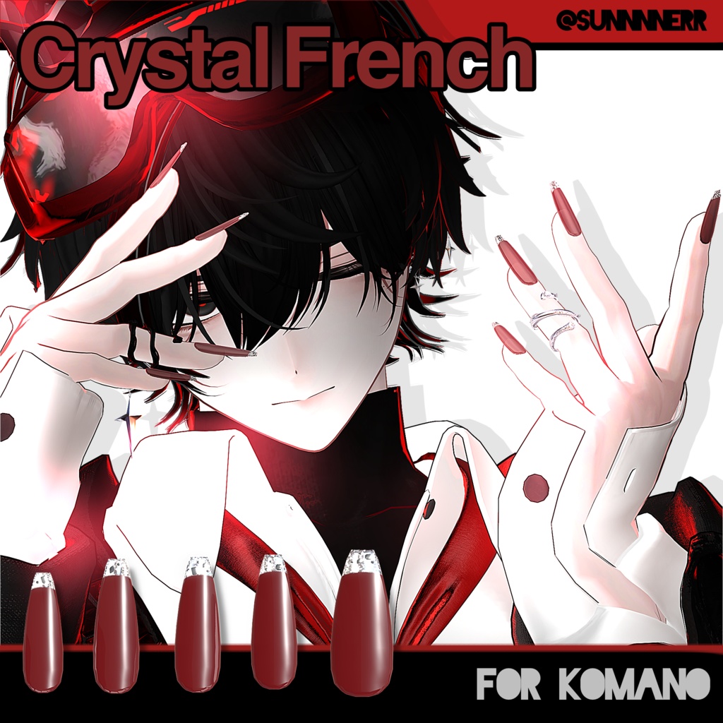 《50%SALE》24アバター対応💎 Crystal French ✨【MA対応】