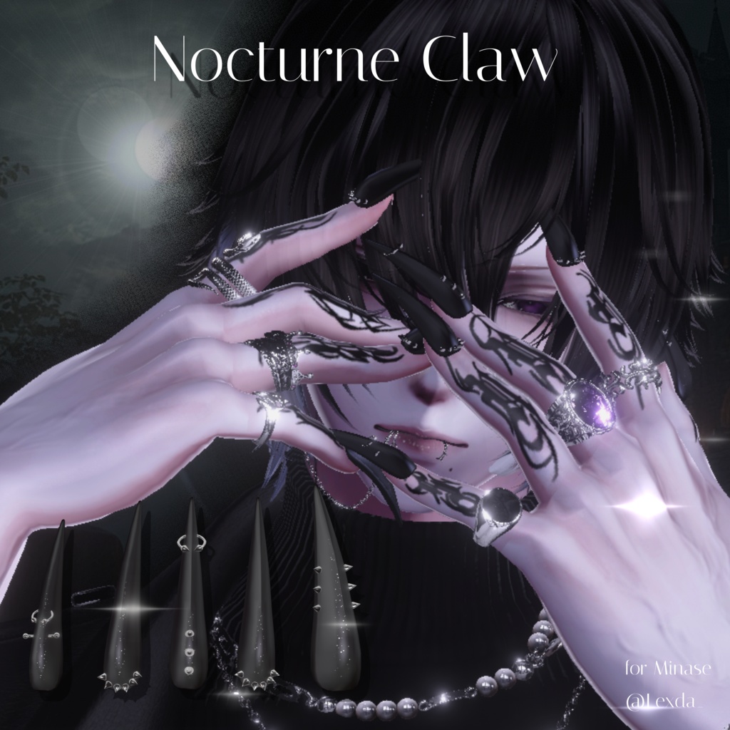 24アバター対応😸Nocturne Claw