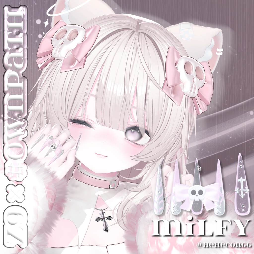 SALE🖤20アバター対応💀Z9×#OwnPathコラボ「Velour Requiem」🖤