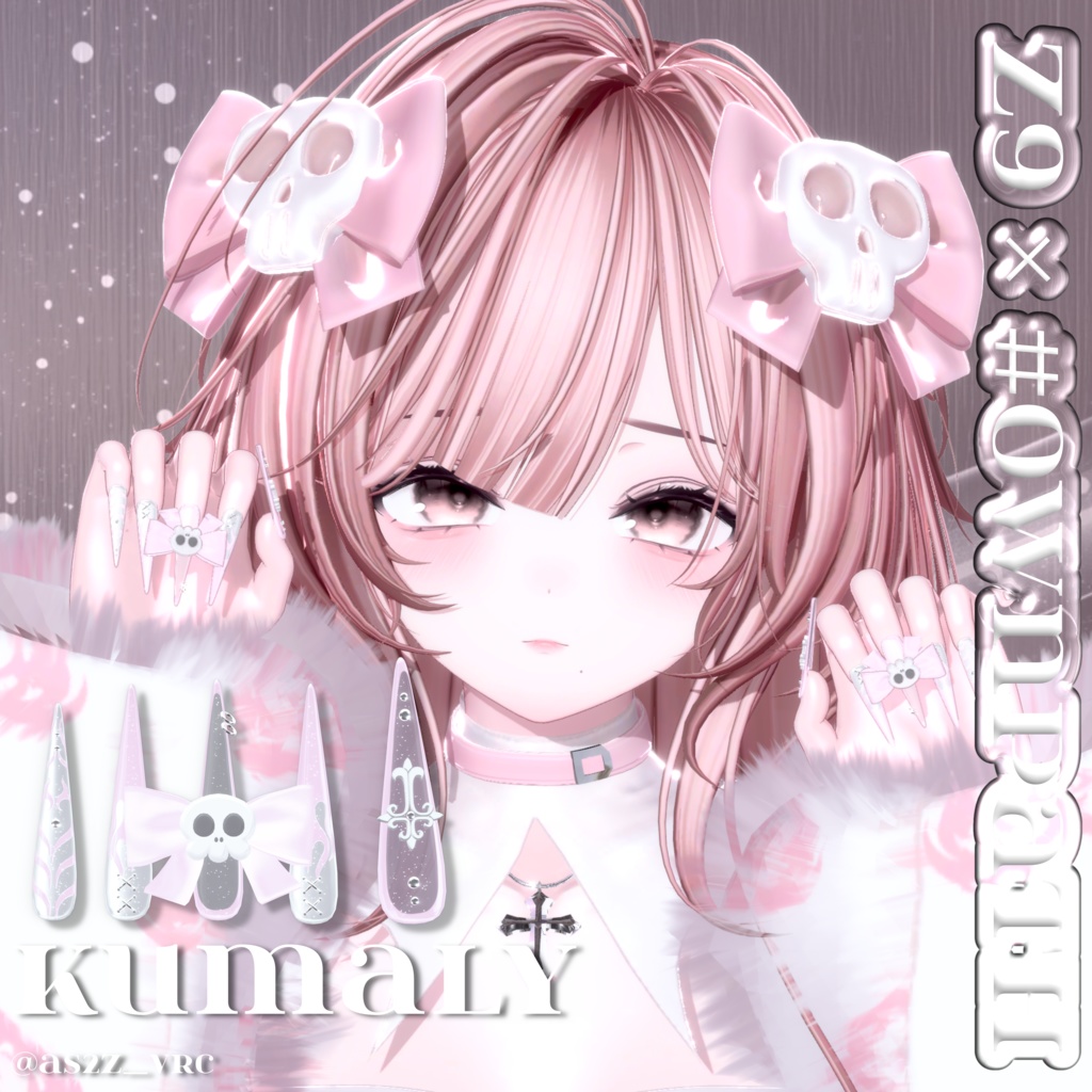 SALE🖤20アバター対応💀Z9×#OwnPathコラボ「Velour Requiem」🖤