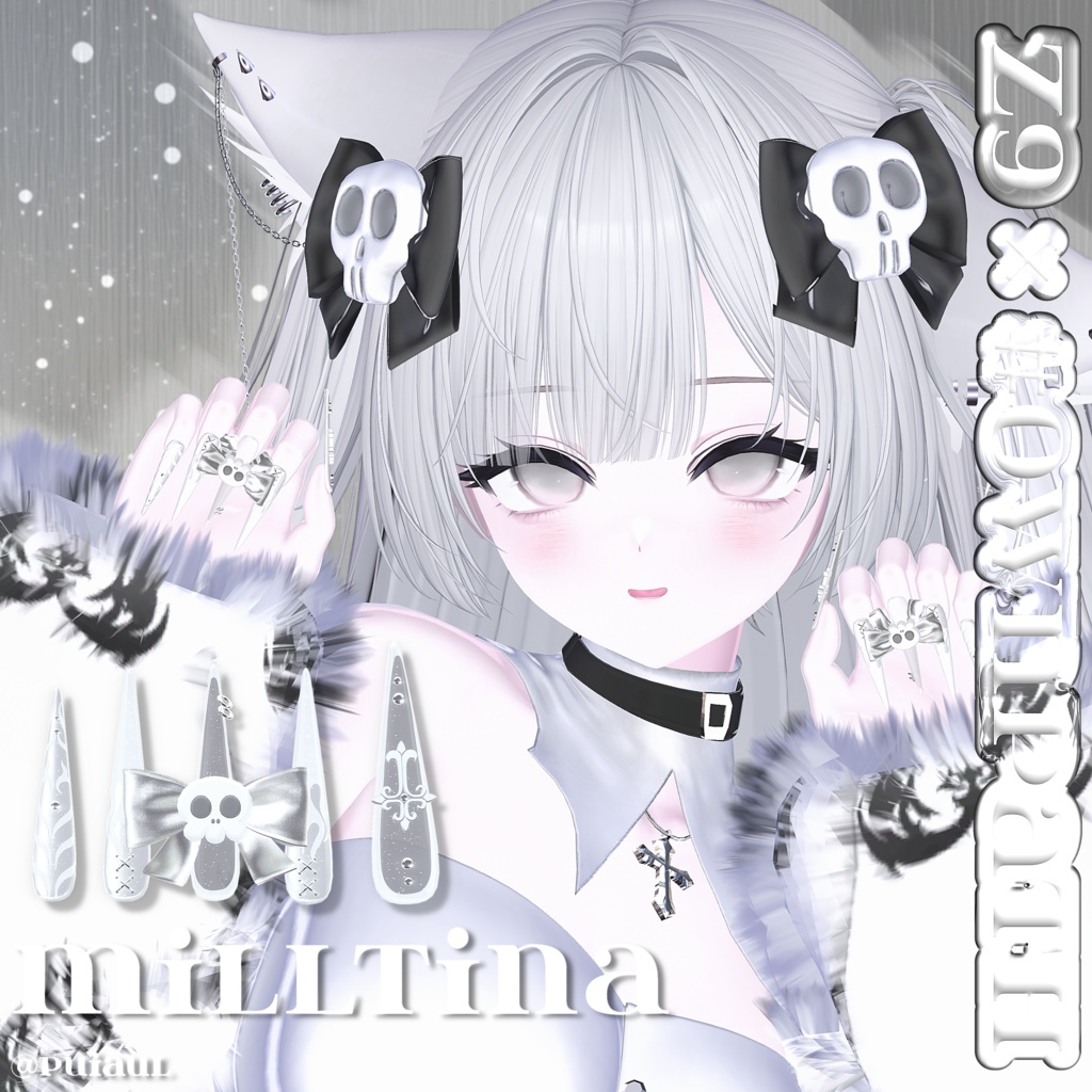 SALE🖤20アバター対応💀Z9×#OwnPathコラボ「Velour Requiem」🖤