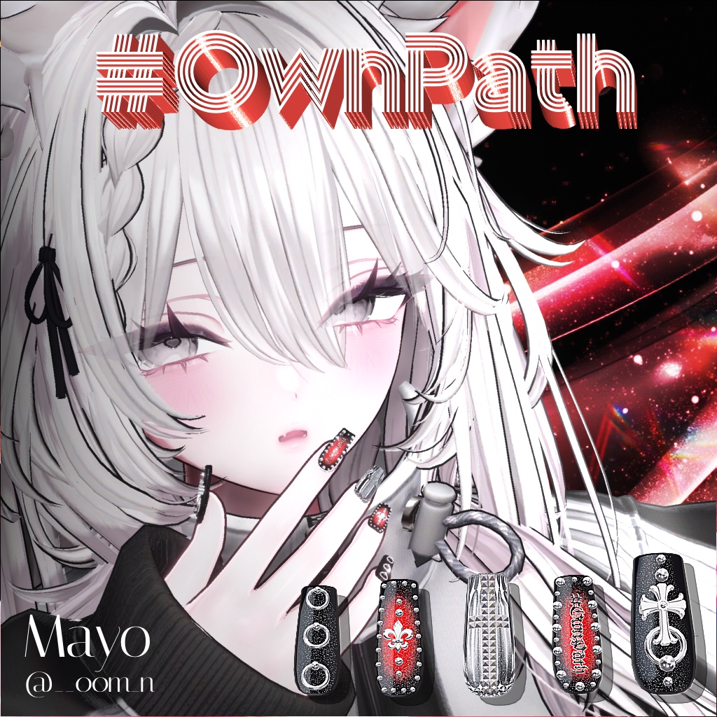 期間限定〔FREE〕🌟27アバター対応☻#OwnPath大感謝祭Nail【MA対応】