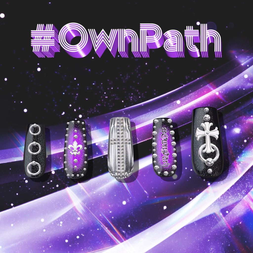 期間限定〔FREE〕🌟27アバター対応☻#OwnPath大感謝祭Nail【MA対応】