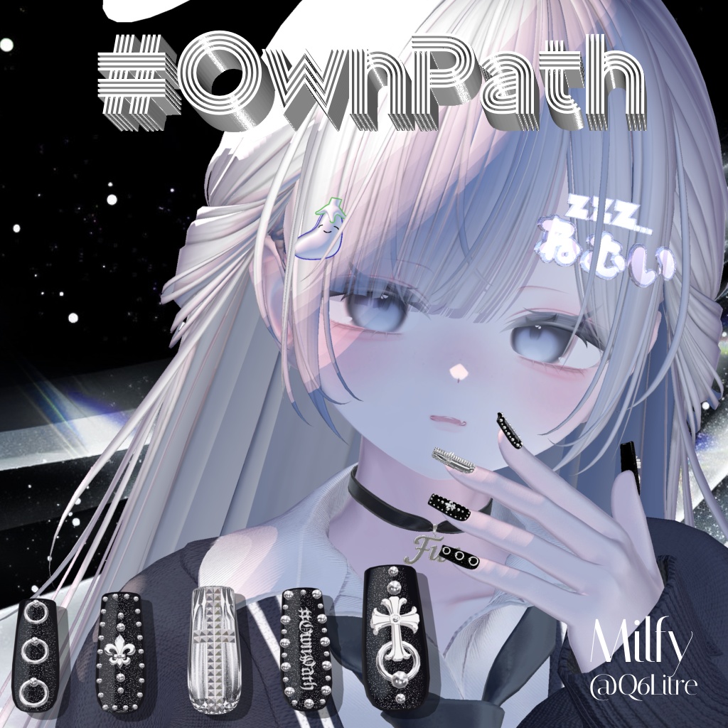 期間限定〔FREE〕🌟27アバター対応☻#OwnPath大感謝祭Nail【MA対応】