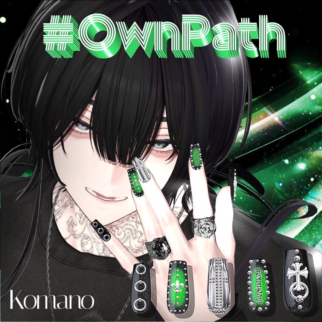 期間限定〔FREE〕🌟27アバター対応☻#OwnPath大感謝祭Nail【MA対応】