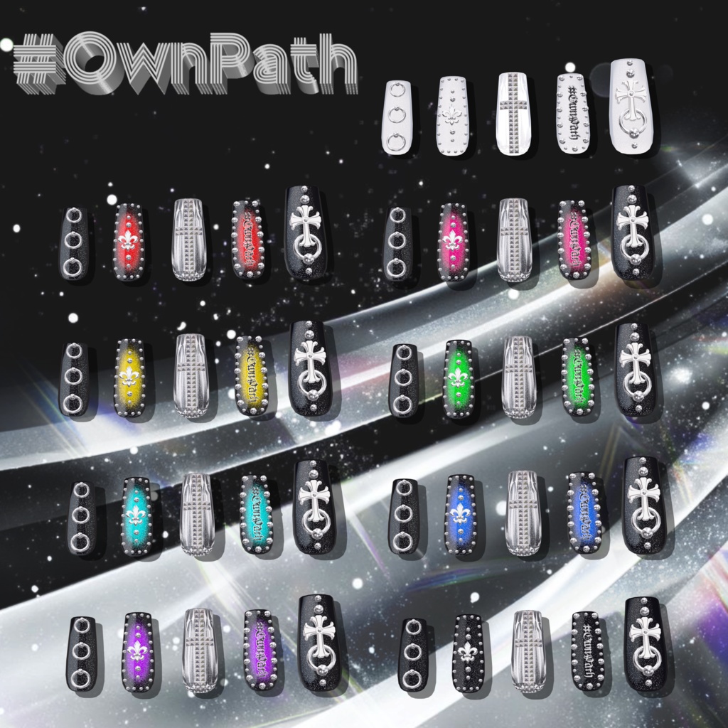 期間限定〔FREE〕🌟27アバター対応☻#OwnPath大感謝祭Nail【MA対応】