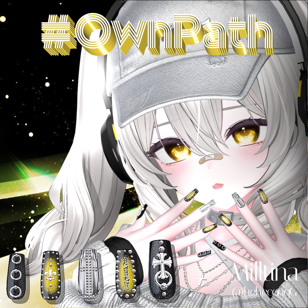 期間限定〔FREE〕🌟27アバター対応☻#OwnPath大感謝祭Nail【MA対応】