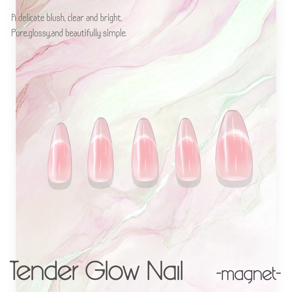 27アバター対応💎Tender Glow Nail 🤍MA対応