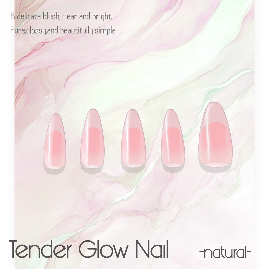 27アバター対応💎Tender Glow Nail 🤍MA対応