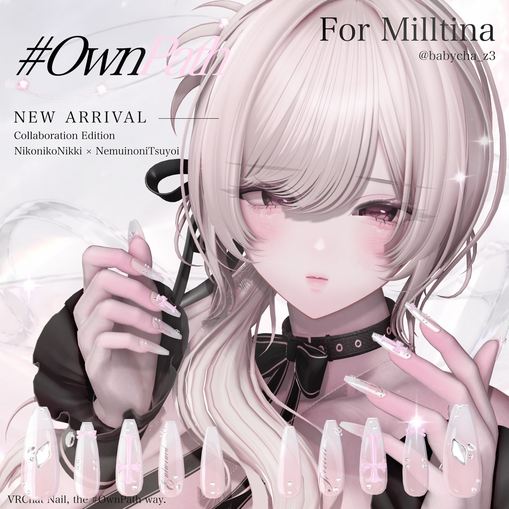 SALE🌟30アバター対応✝Eternal Cross Nail🎀〔MA対応〕