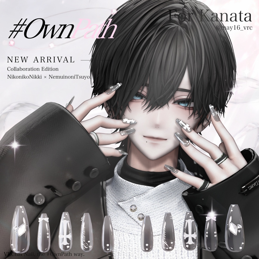 SALE🌟30アバター対応✝Eternal Cross Nail🎀〔MA対応〕