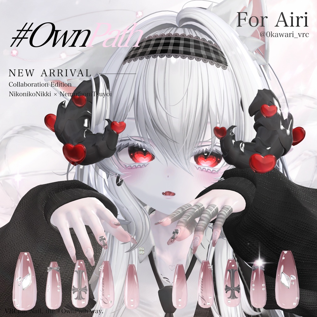 SALE🌟30アバター対応✝Eternal Cross Nail🎀〔MA対応〕