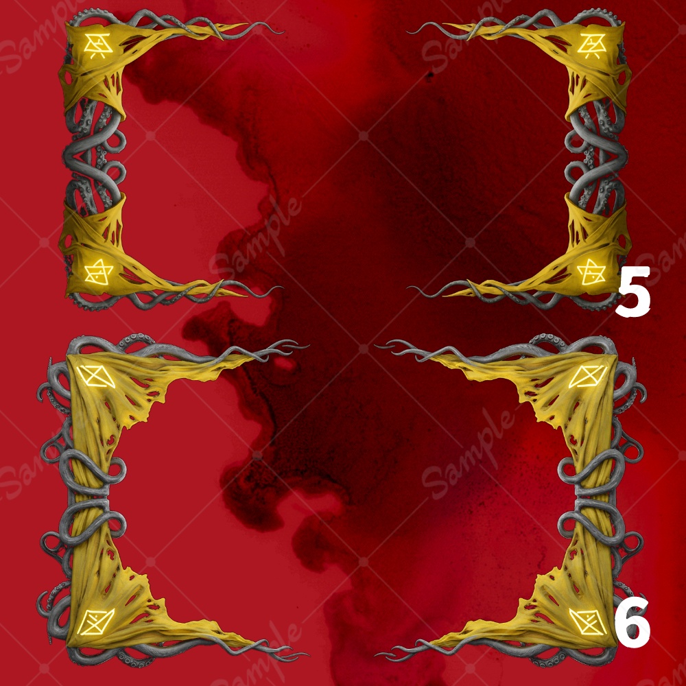 神話生物フレーム素材【ハスター】