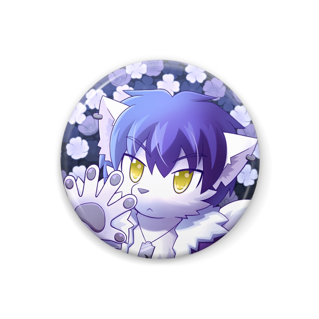 オボロ缶バッジ