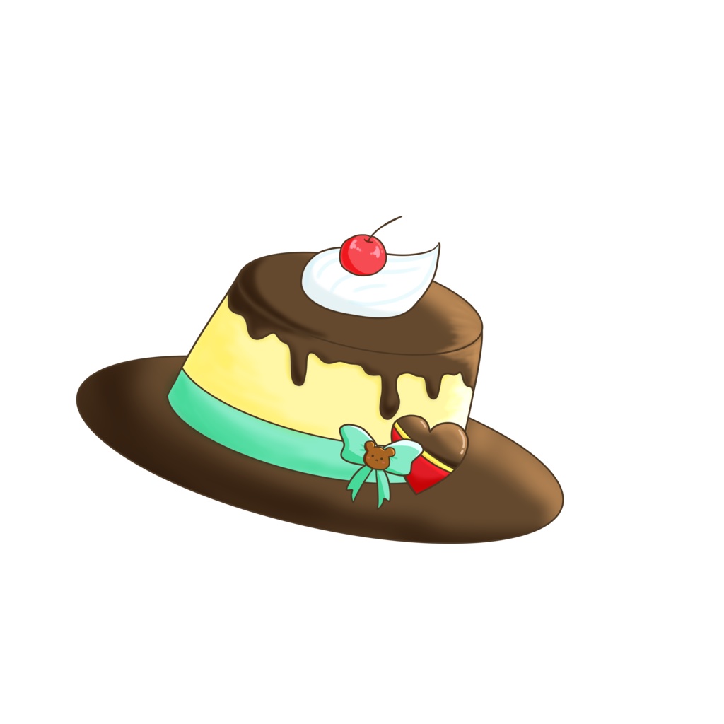 【Live2D対応】バレンタインハット