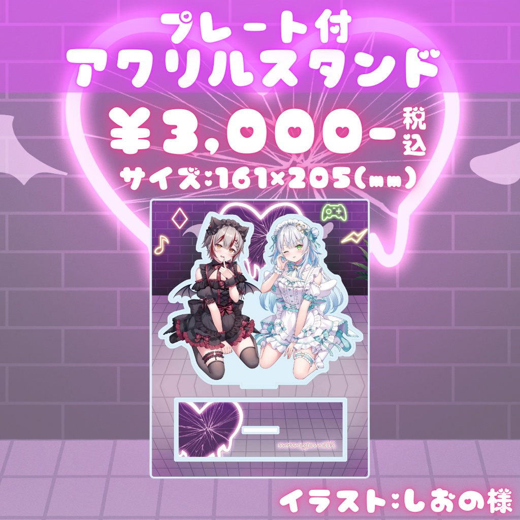 【manegemelli】地雷アイドル衣装グッズ-コミックマーケット104-