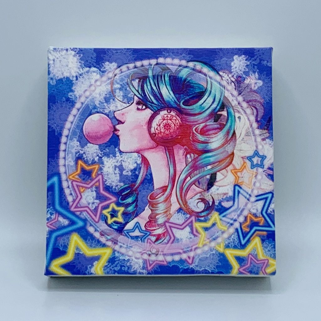 Rave Age Twinkle Starミニキャンバスプリント