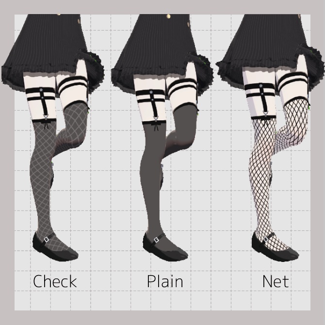 【Grus用】Garter Belt Socks