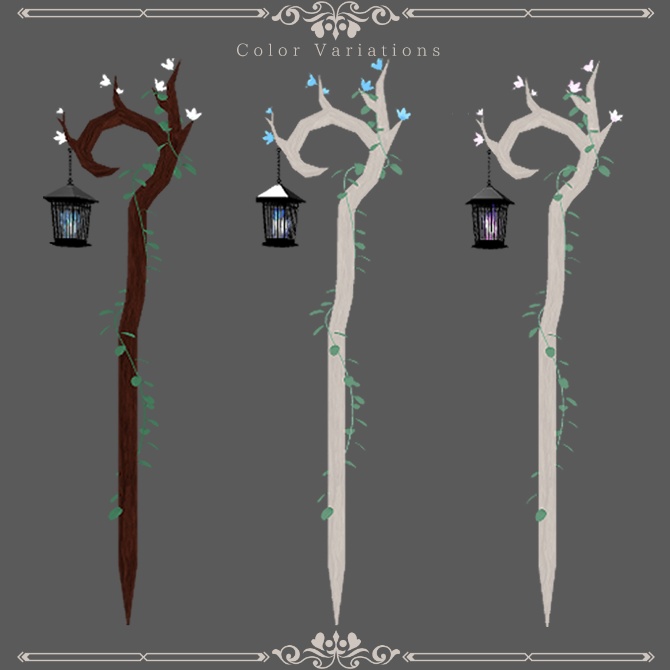 【ギミック付き】花の杖