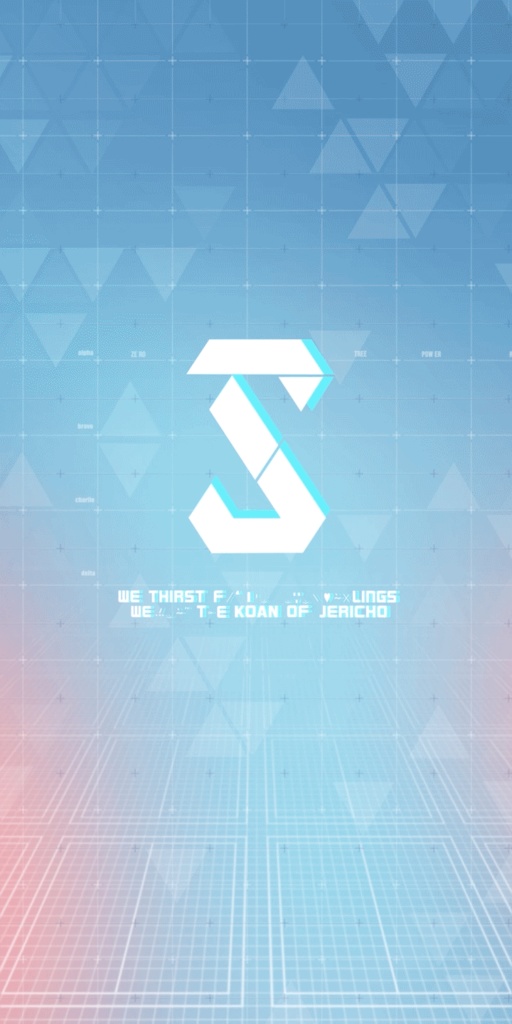 ブルーアーカイブ【動くスマホ壁紙素材】「シッテムの箱」風二次創作アニメーション