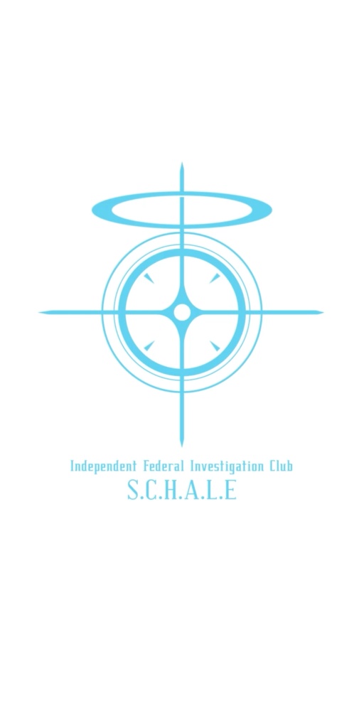 ブルーアーカイブ【動くスマホ壁紙素材】「S.C.H.A.L.E」風二次創作アニメーション