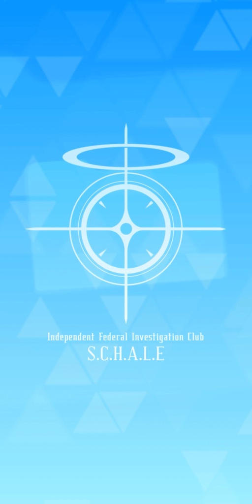 ブルーアーカイブ【動くスマホ壁紙素材】「S.C.H.A.L.E」風二次創作アニメーション