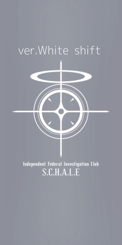 ブルーアーカイブ【動くスマホ壁紙素材】「S.C.H.A.L.E」風二次創作アニメーション