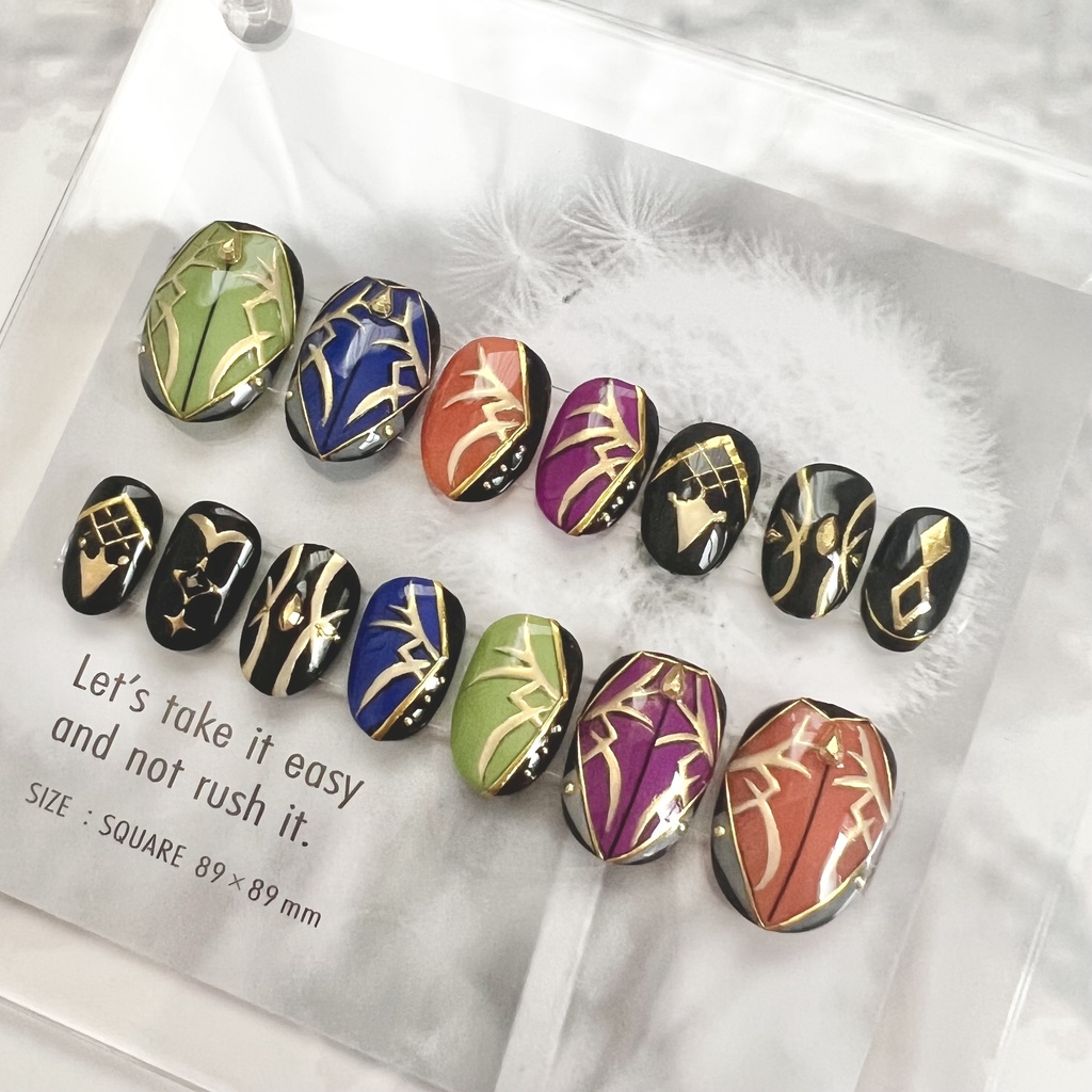 あんスタ　Eden  ネイルチップ　あんスタネイル