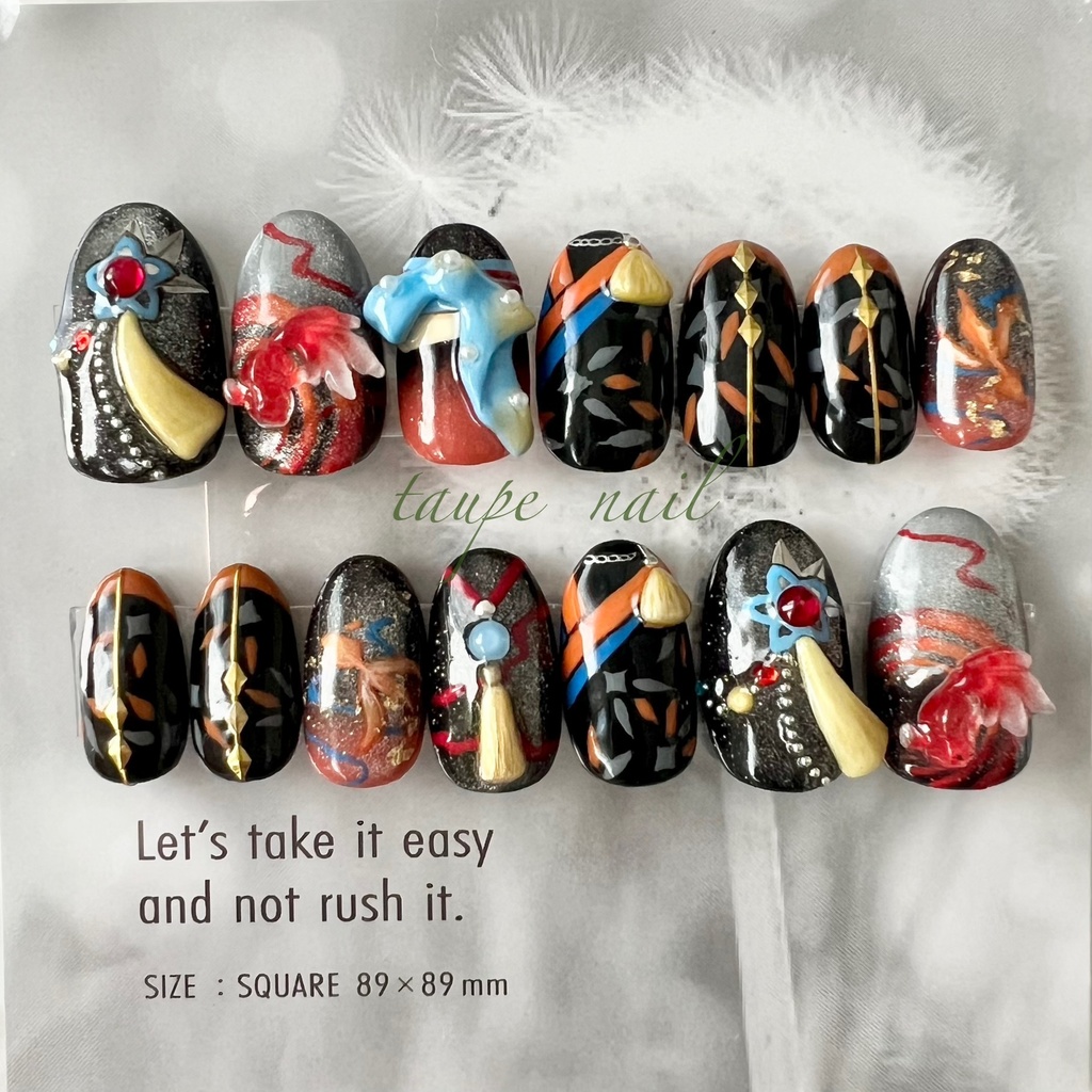 あんスタ Crazy:B ウタカタらう瞬祭礼 ネイルチップ あんスタネイル