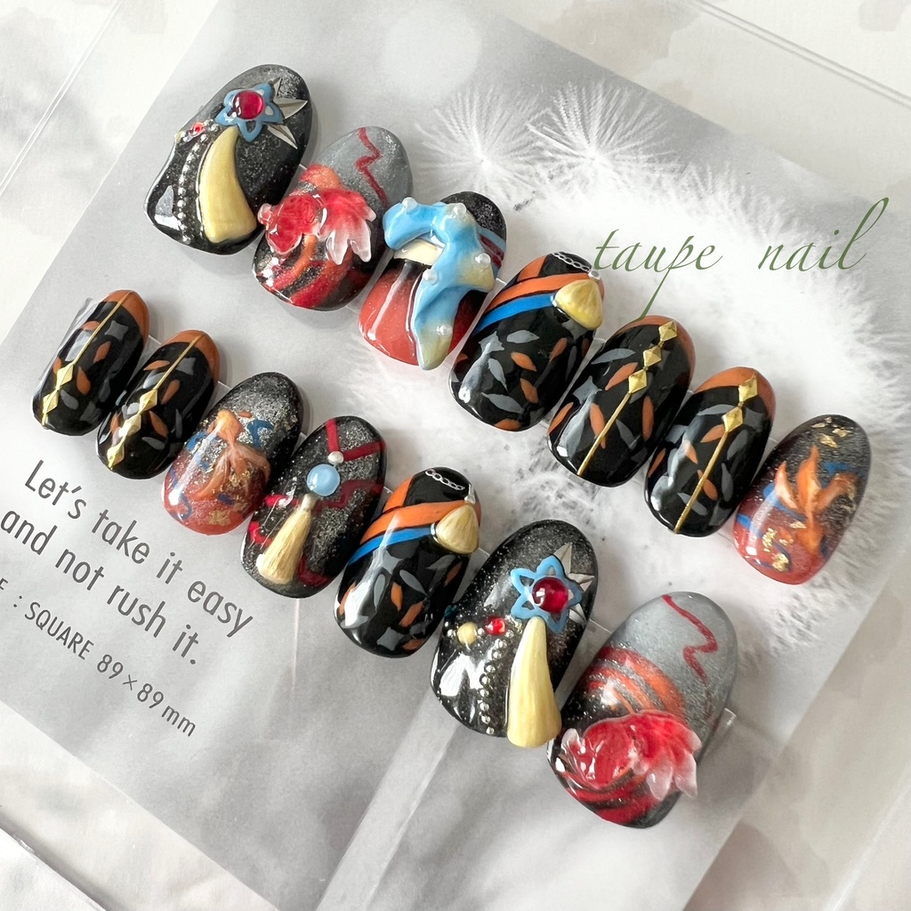 あんスタ Crazy:B ウタカタらう瞬祭礼 ネイルチップ あんスタネイル