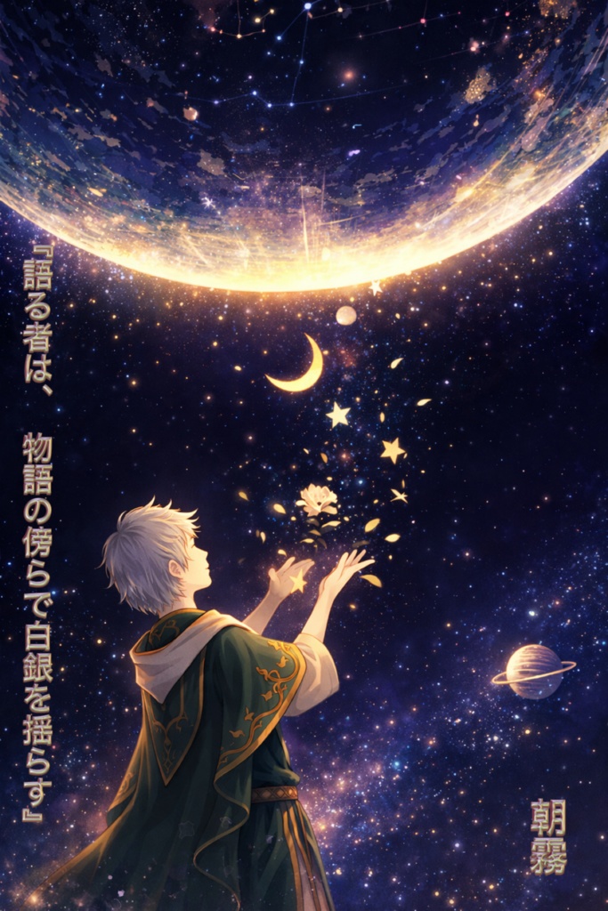 【オリジナル小説】『語る者は、物語の傍らで白銀を揺らす』