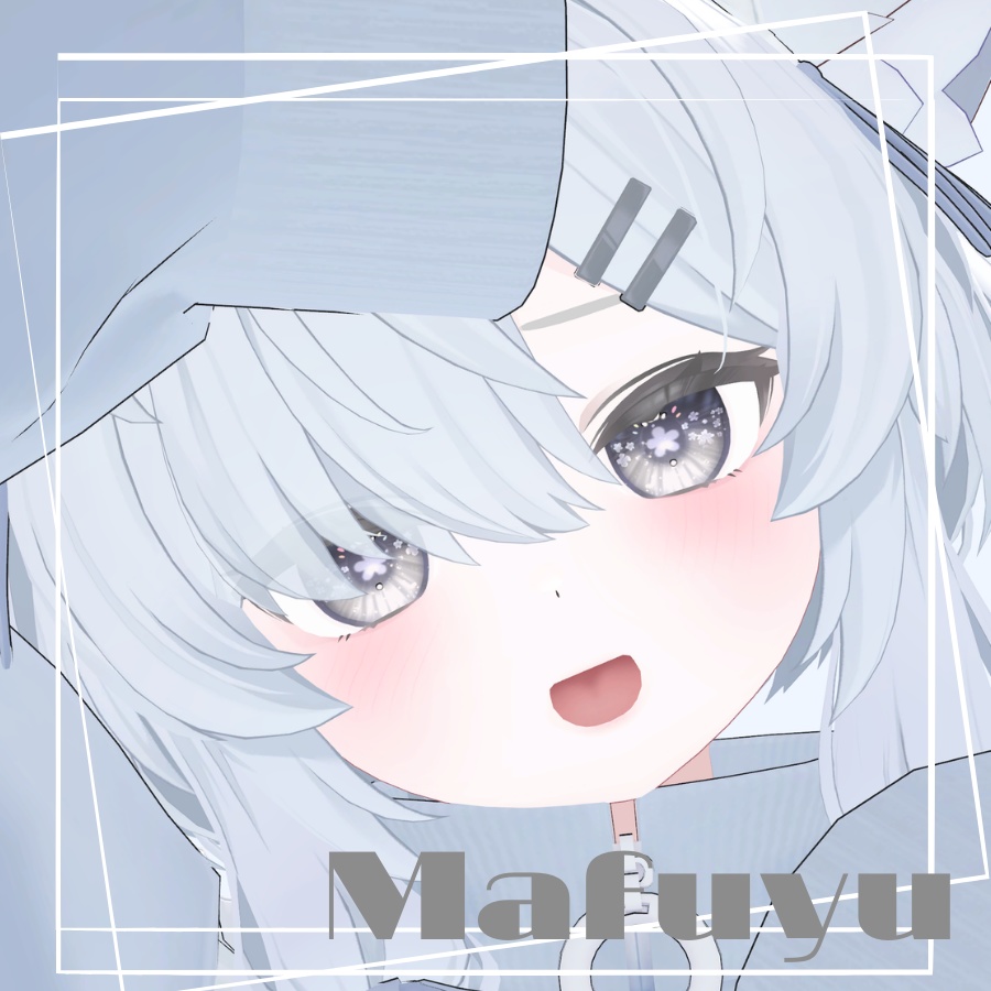 【5アバター対応】ぷるぷるブルームアイテクスチャ - Flower Eye Texture -