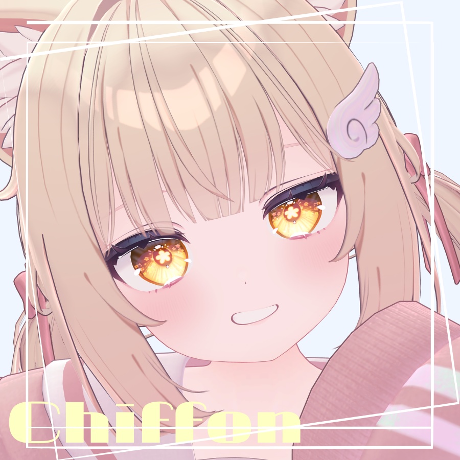 【5アバター対応】ぷるぷるブルームアイテクスチャ - Flower Eye Texture -