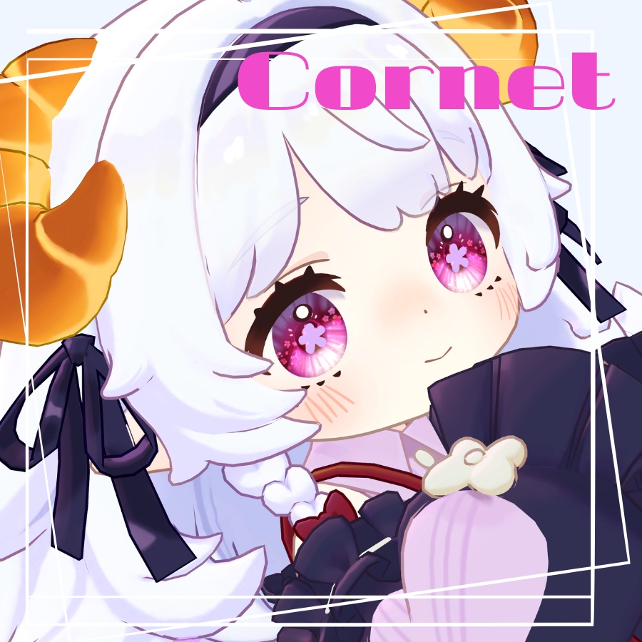 【5アバター対応】ぷるぷるブルームアイテクスチャ - Flower Eye Texture -