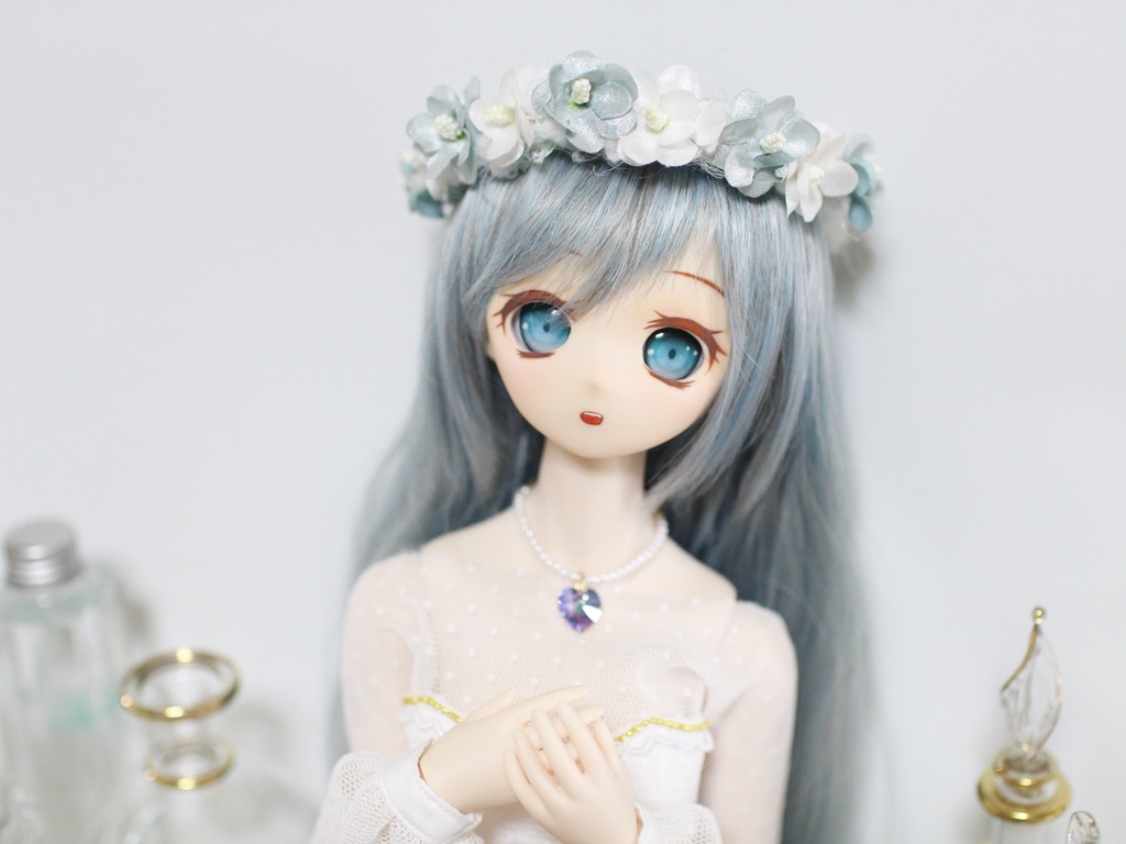 ハーティパールネックレス