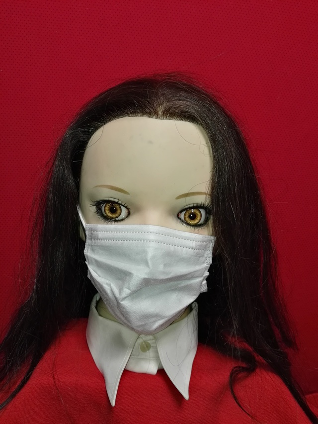 マスク美女