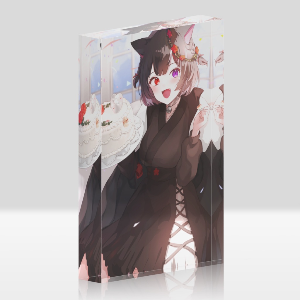 【受注販売】黒乃古都アクリルブロック