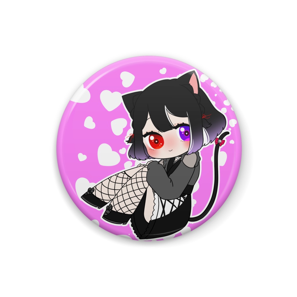 【受注販売】黒乃古都缶バッジ２