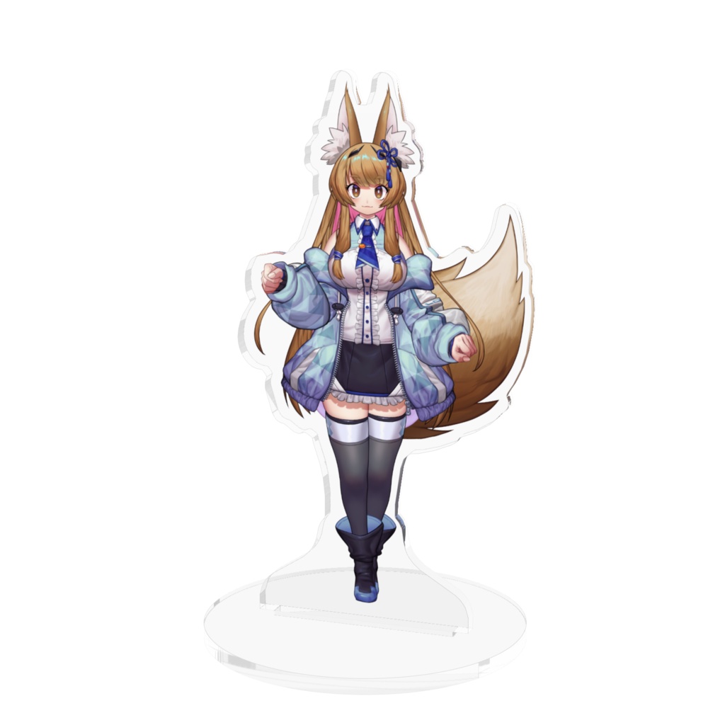 【立ち絵】アクリルフィギュア【白桃みかん】