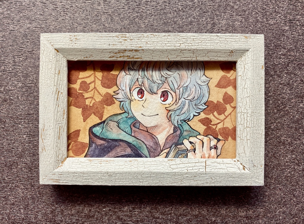木製フレーム入りミニ原画