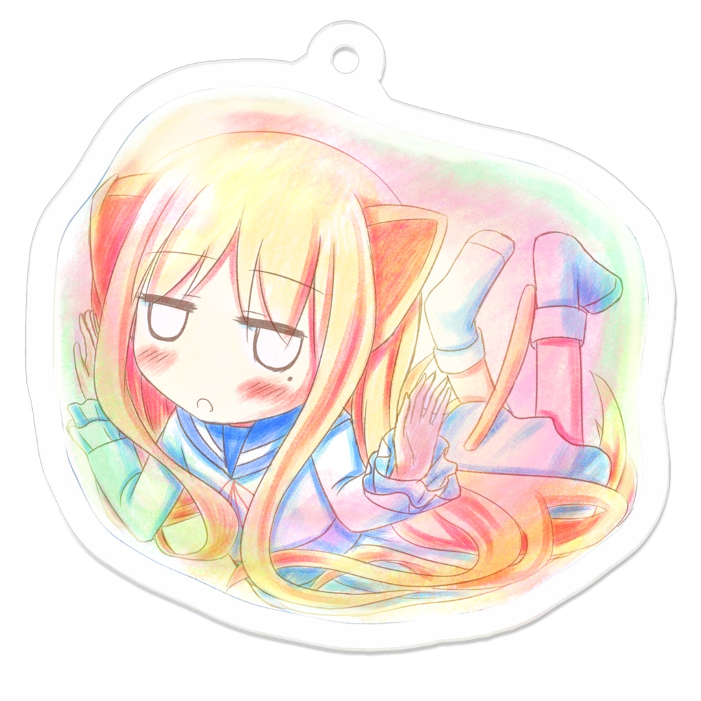 シャボンみあちゃんアクリルキーホルダー