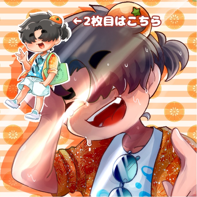 【夏のお出かけグッズ】シールパック【田中＆田中子】